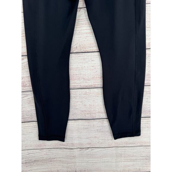 Yogalicious Tech Elastic Free High Waist Side Pocket 7/8 Legging Women's L Black - Picture 6 of 11